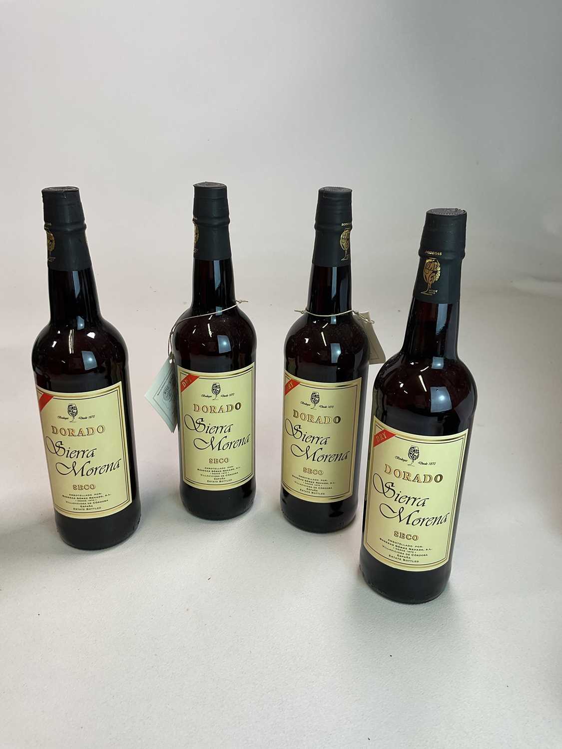 RED FORTIFIED WINE; four bottles of Dorado Sierra Morena seco in original cardboard box (4).