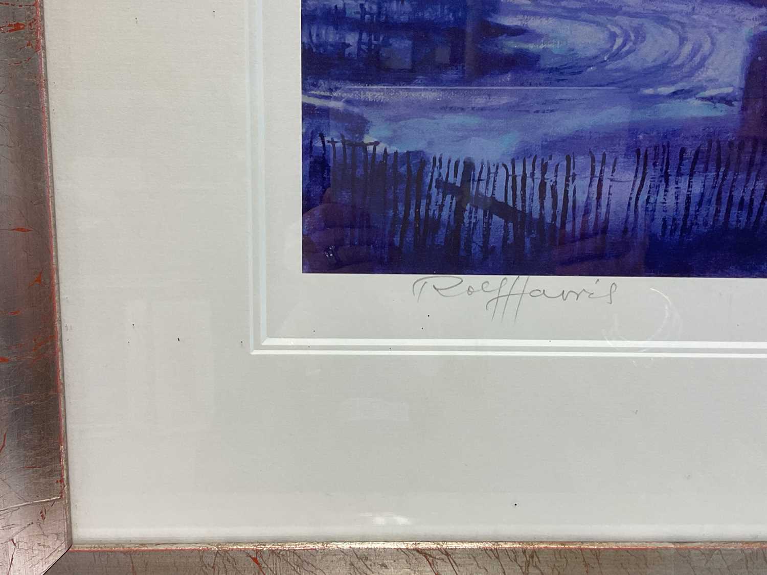 † ROLF HARRIS; a signed limited edition print, 'Painting Parliament', numbered 207/695, the image 43 - Bild 2 aus 4