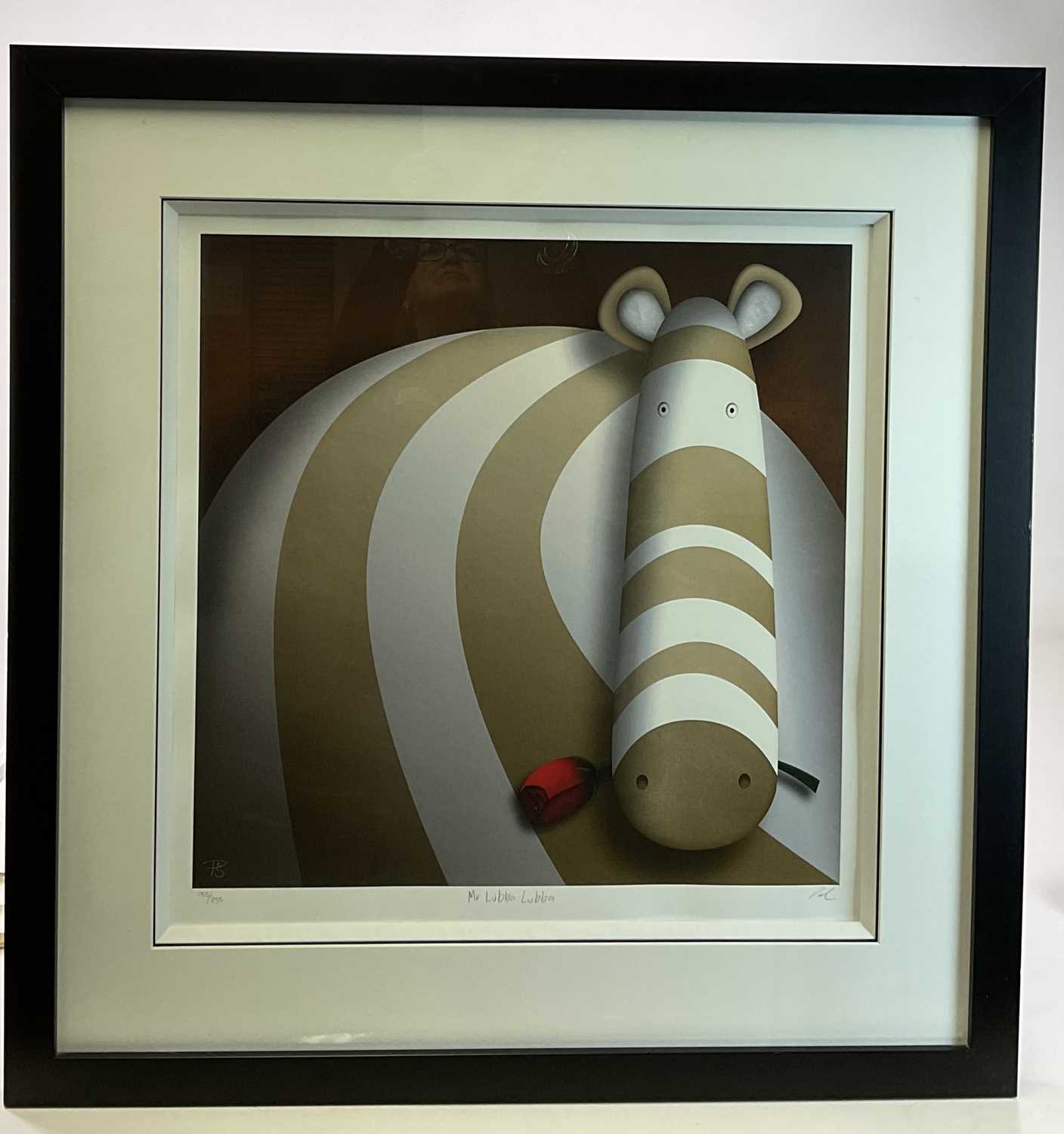 † PETER SMITH; a signed limited edition print, 'Mr Luba Luba', numbered 153/295, the image 50 x - Image 2 of 6