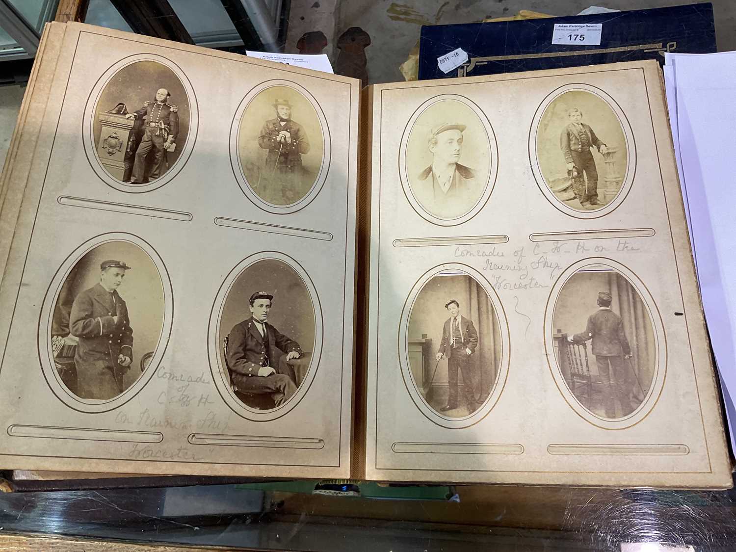 A Victorian photograph album, containing approximately one hundred photographs, mainly people and - Bild 16 aus 26