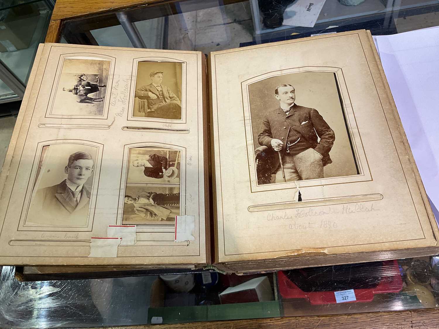 A Victorian photograph album, containing approximately one hundred photographs, mainly people and - Bild 10 aus 26