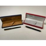 SHEAFFER; a boxed fountain pen with 14ct gold nib and original receipt from £108 when purchased in