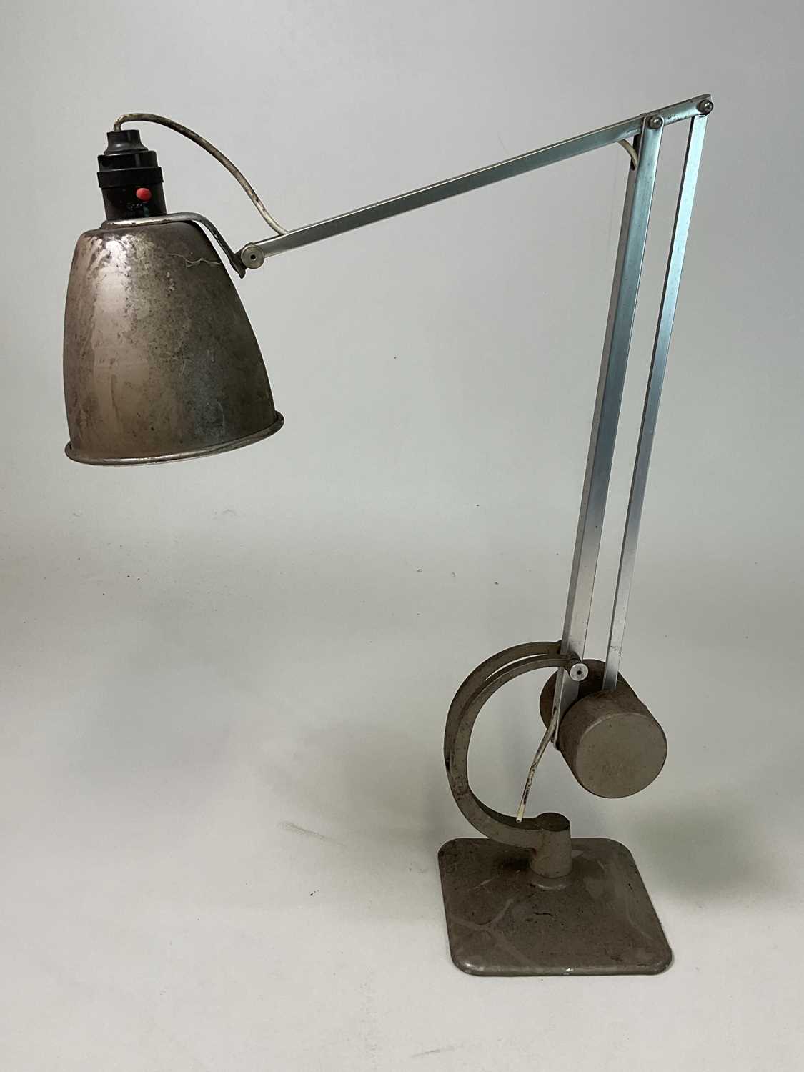 HADRILL & HORSTMANN; a mid 20th century counterbalance lamp. - Image 2 of 2