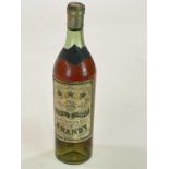 BRANDY; an early bottle of Koppenhagen & Co brandy, apparently undated, the level sitting in the