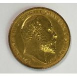 An Edward VII half sovereign, 1902