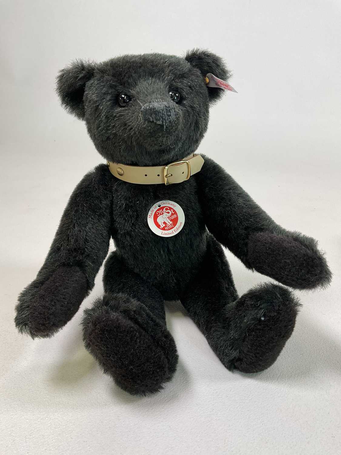 STEIFF; a boxed classic limited edition Teddy bear, dark green with growler, 038365, height 32cm - Image 3 of 7