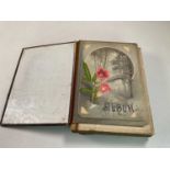 A Victorian photograph album, containing approximately one hundred photographs, mainly people and