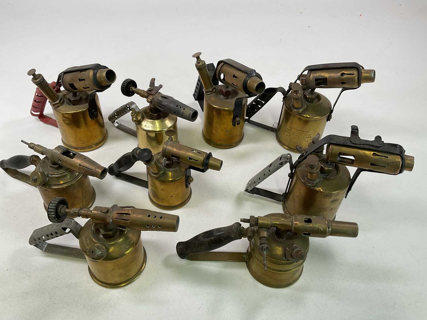 A quantity of brass blow torches (9) - Image 2 of 3