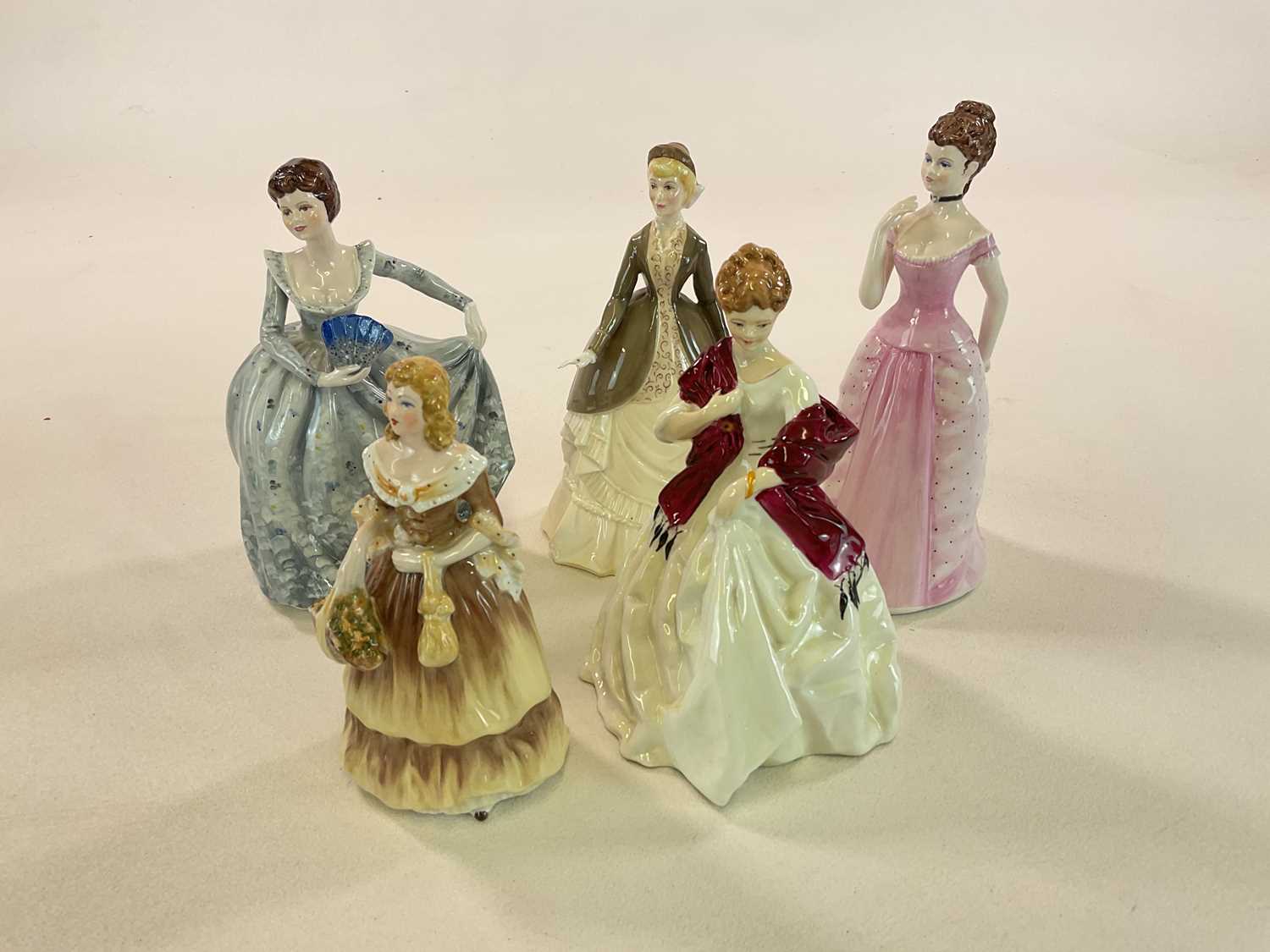 ROYAL DOULTON; seven figures comprising 'Adrienne' HN2304, 'Julia' HN2705, 'Kirsty' HN2381, 'The - Bild 7 aus 9