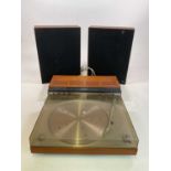 BANG & OLUFSEN; mid 20th century Beogram 1000, Beomaster 1000 and speakers. Condition Report: All