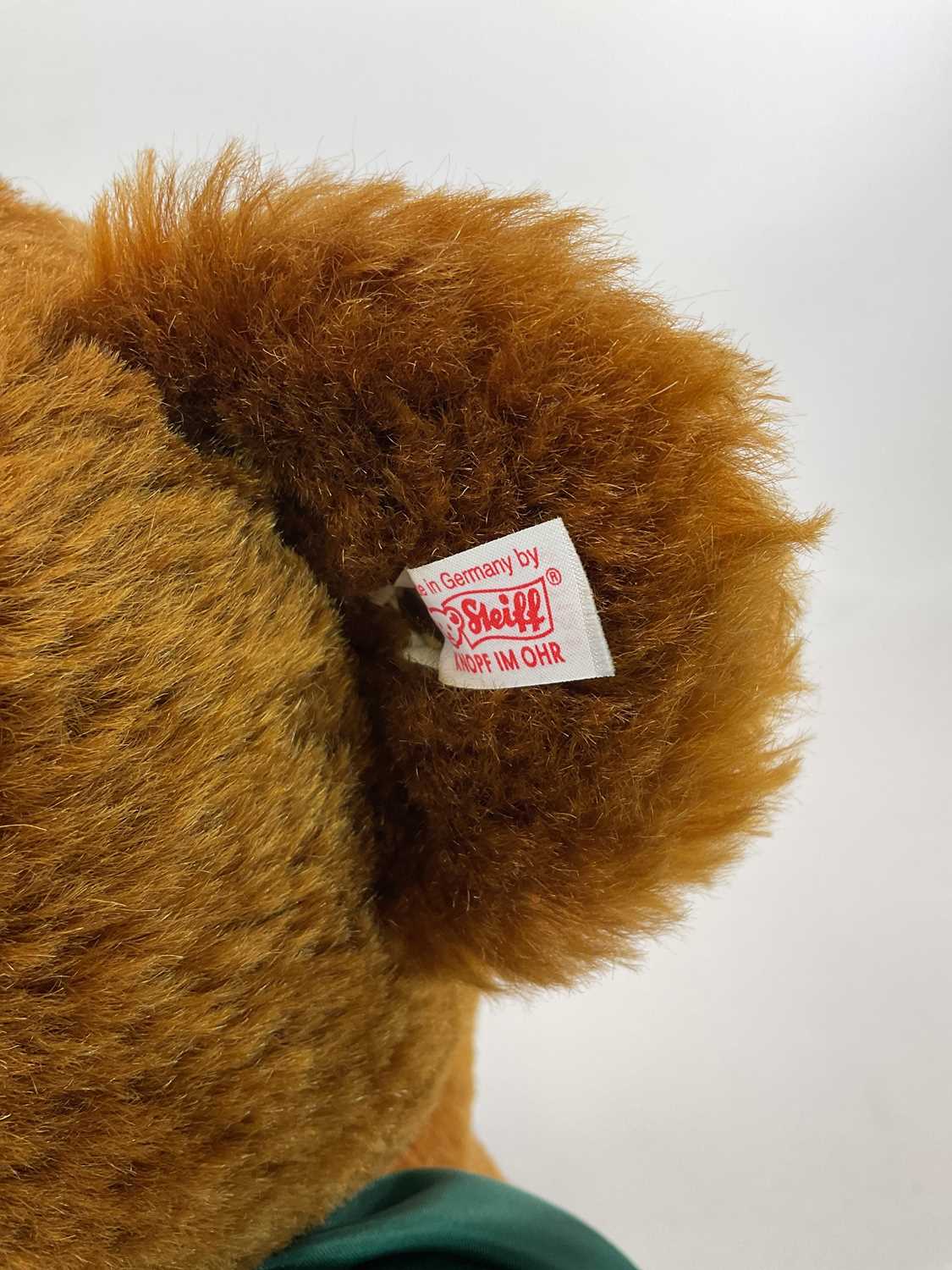STEIFF; a large russet bear ref PB55, white tag with certificate, limited edition for Danbury - Image 5 of 6