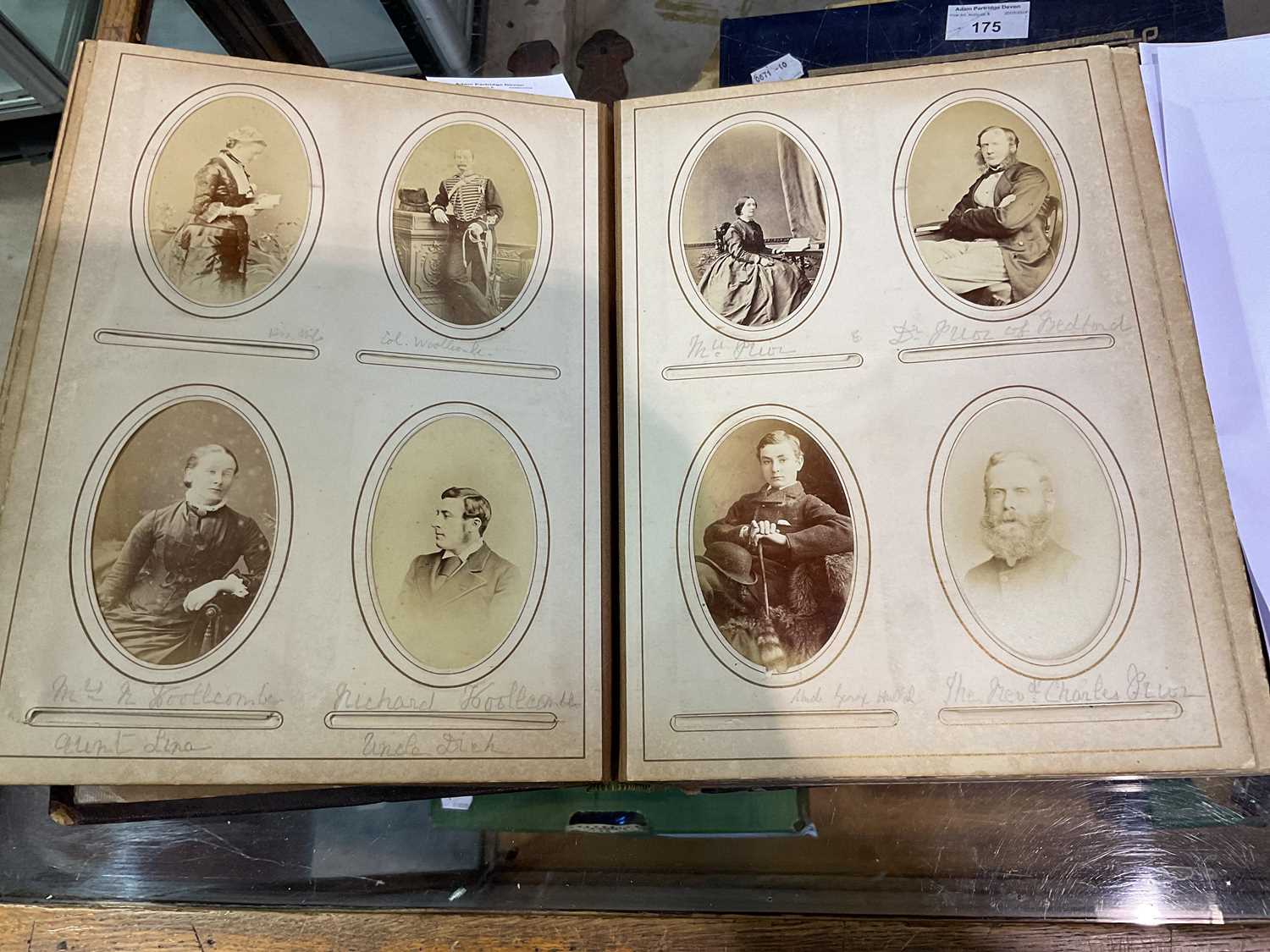 A Victorian photograph album, containing approximately one hundred photographs, mainly people and - Bild 12 aus 26