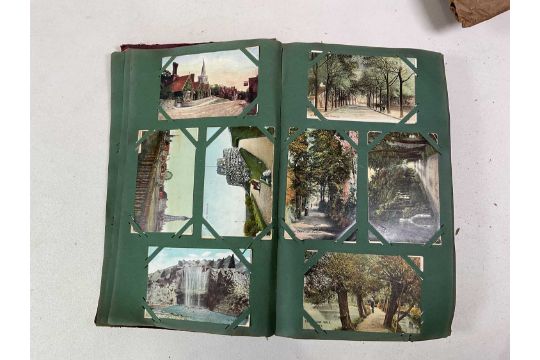 Three postcard albums containing approximately eight hundred and fifty-two cards, comprising - Image 33 of 50