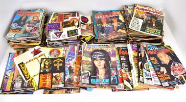 Approximately two hundred Heavy Metal magazines from the 1980s, to include 'Metal Hammer' and '