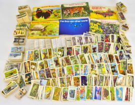 BROOKE BOND; a large quantity of tea cards, various subjects, together with other branded