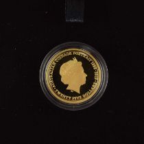 ROYAL AUSTRALIAN MINT; an Elizabeth II 'The 6th Portrait 2019 $25 Gold Proof Coin', with certificate