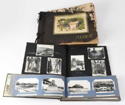 Three c.1930s Grand Tour photograph albums, comprising an example containing photographs from