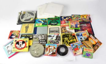 Various vintage, official issued cine films to include Laurel & Hardy, Charlie Chaplin, 'Crazy Car