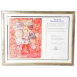 STUART SUTCLIFFE; a limited edition framed montage of facsimile ephemera, titled 'Stuart