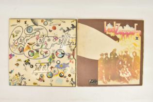 LED ZEPPELIN; 'Led Zeppelin II', matrix numbers A3 B4, and 'Led Zeppelin III', matrix numbers A5 B5,