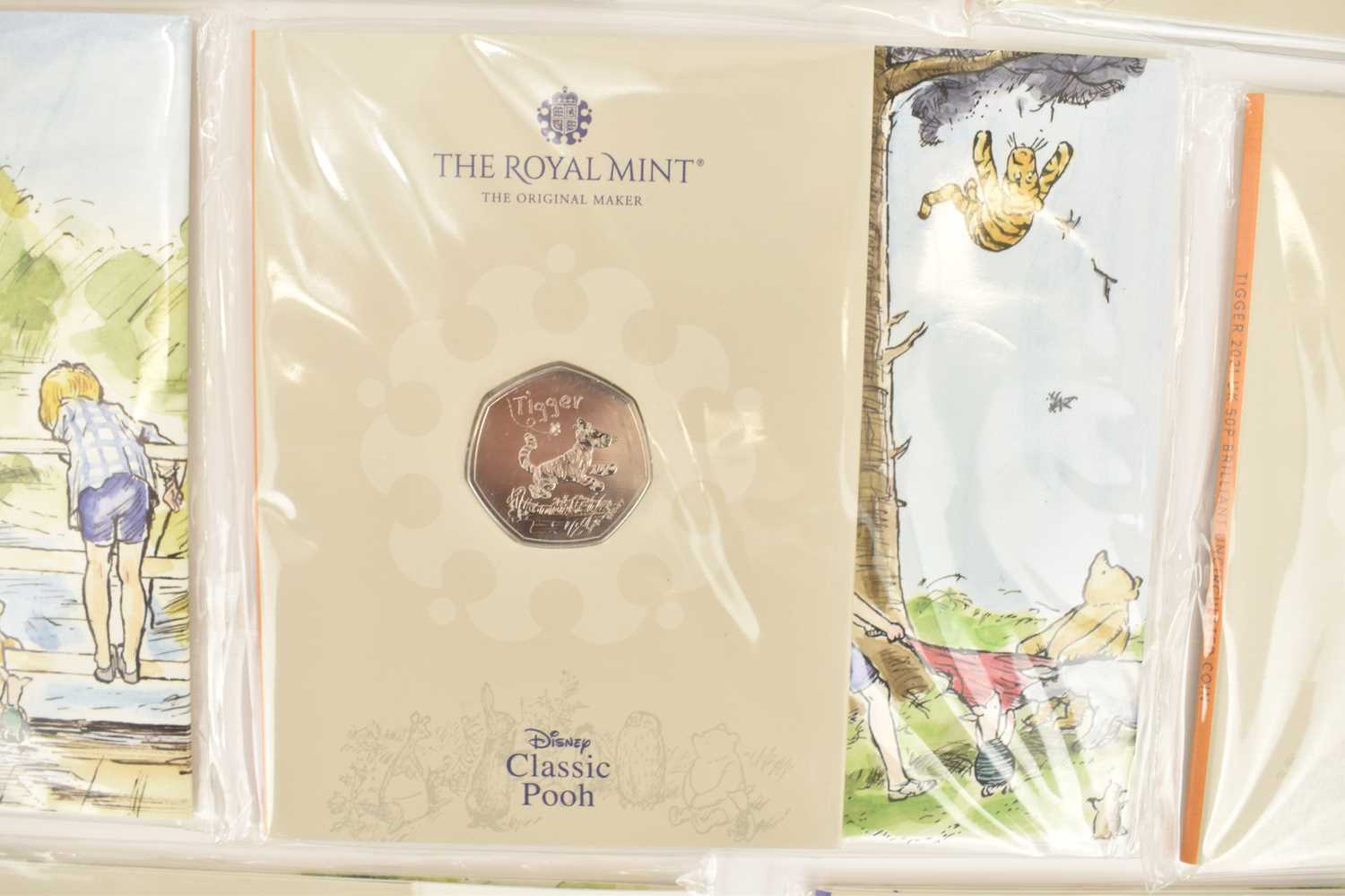 THE ROYAL MINT; 'Disney Winnie-the-Pooh Ninety-five Years' and 'Classic Pooh' twelve UK 50p - Image 4 of 7
