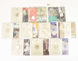 THE ROYAL MINT; ten UK £2 brilliant uncirculated coin presentation packs comprising 'The Centenary