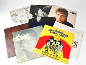 THE BEATLES & JOHN LENNON; eight records, comprising The Beatles 'Love Songs', 'Rarities', '20