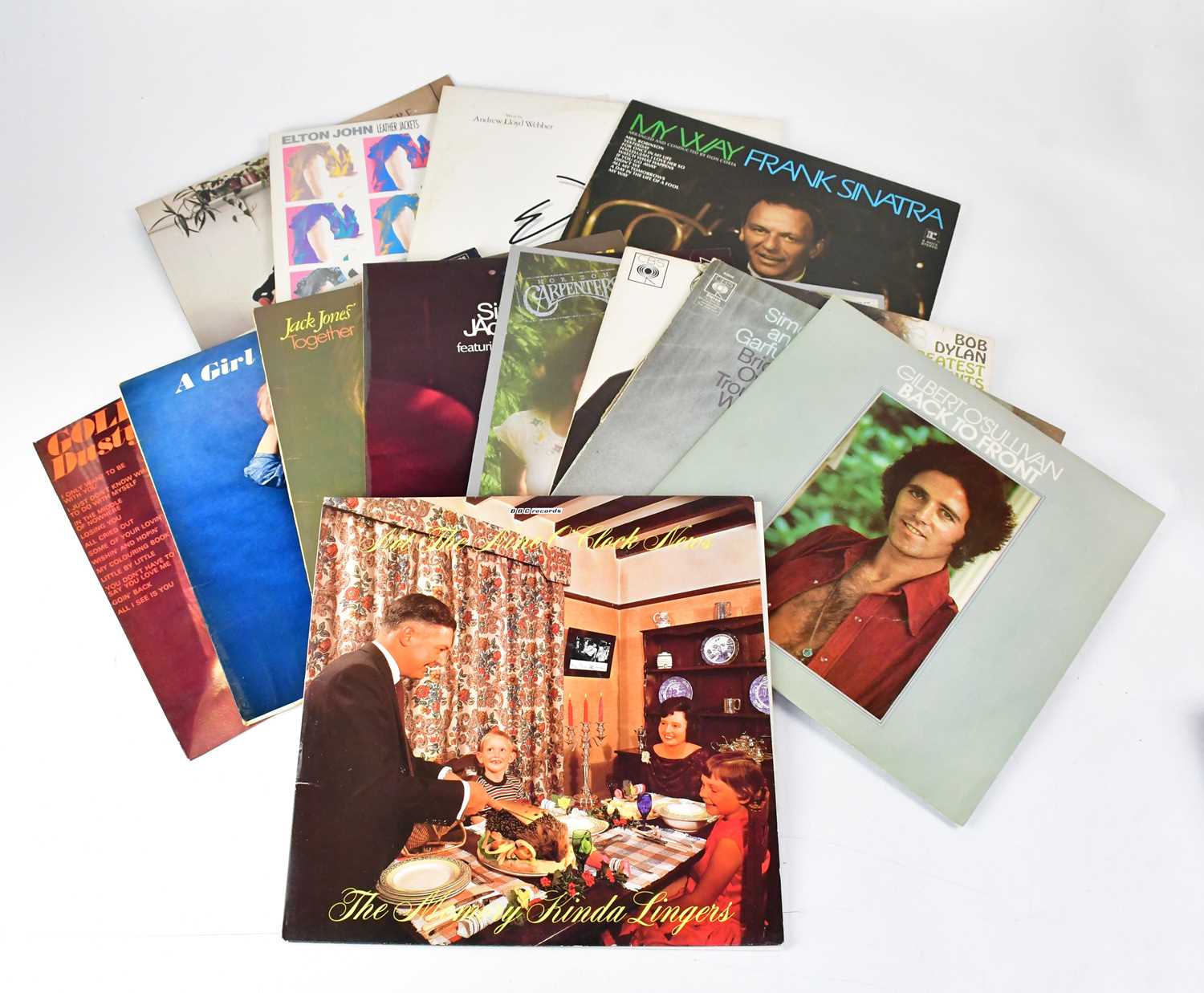A collection of LPs to include Eric Clapton ' 461 Ocean Boulevard', The Beatles '1962-1966', '1967- - Image 2 of 3