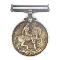 A WWI War Medal for Corporal H Watson, of the RAMC, No. 59089. Condition Report: Without ribbon