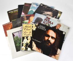 A collection of LPs to include Eric Clapton ' 461 Ocean Boulevard', The Beatles '1962-1966', '1967-