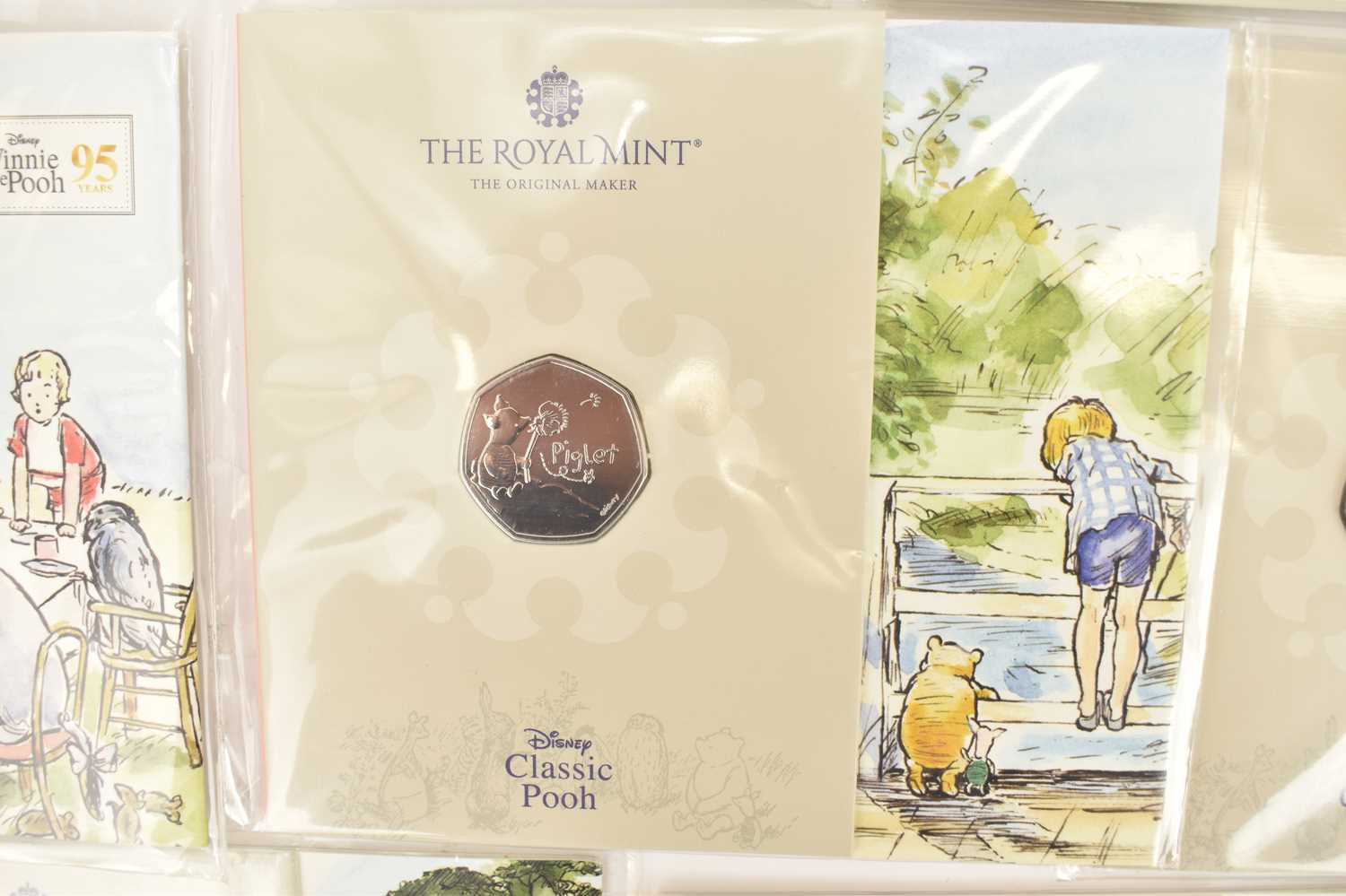 THE ROYAL MINT; 'Disney Winnie-the-Pooh Ninety-five Years' and 'Classic Pooh' twelve UK 50p - Image 5 of 7