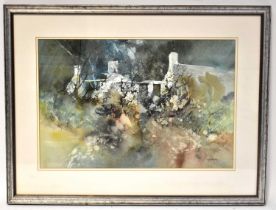 † G. JOHN BLOCKLEY RI (1921-2002); watercolour, 'Derelict Cottage, Snowdonia', signed lower right,