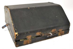 A cased Tonella piano accordion (af). Condition Report: One black key missing, with further losses