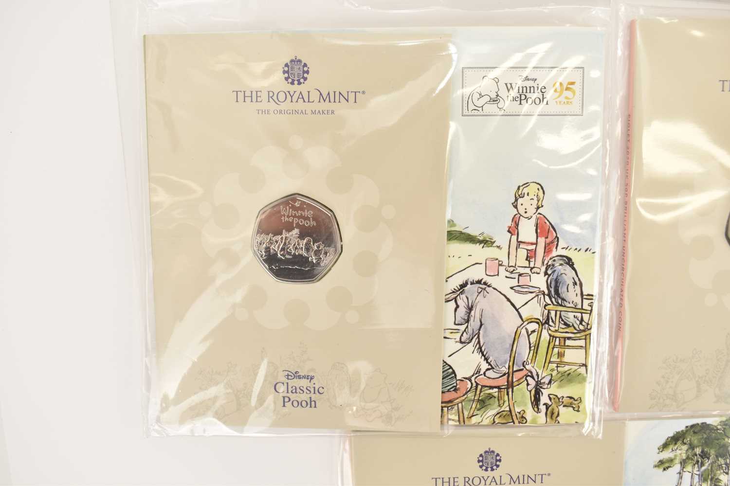 THE ROYAL MINT; 'Disney Winnie-the-Pooh Ninety-five Years' and 'Classic Pooh' twelve UK 50p - Image 6 of 7