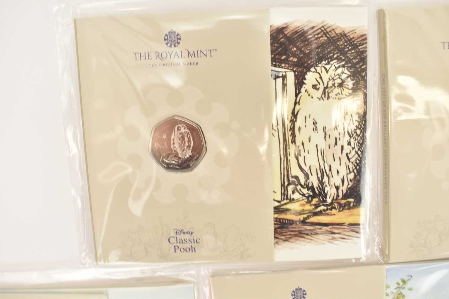 THE ROYAL MINT; 'Disney Winnie-the-Pooh Ninety-five Years' and 'Classic Pooh' twelve UK 50p - Image 7 of 7
