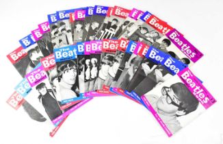 THE BEATLES; a collection of 'The Beatles Book Monthly', comprising issues number 1-25, 27-66 and