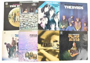 ROCK; a collection of albums comprising The Byrds 'Turn, Turn, Turn', 'Fifth Dimension', 'The