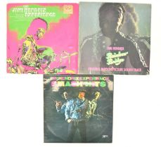 JIMI HENDRIX; 'Smash Hits' on Track, 'Rainbow Bridge' on Reprise, and a German pressing of 'The Jimi