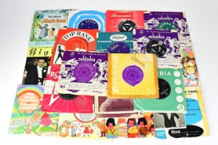 POP AND EASY LISTENING; over 200 45rpm singles from 1950s to 1980s, to include Roy Orbison 'O,