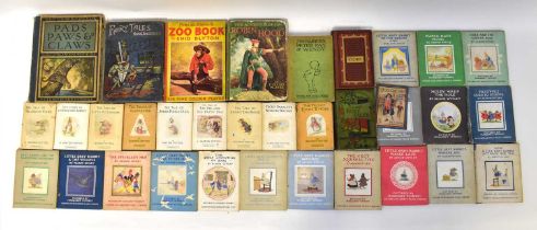 A quantity of children's literature, including 'The Zoo Book' by Enid Blyton, thirteen Beatrix