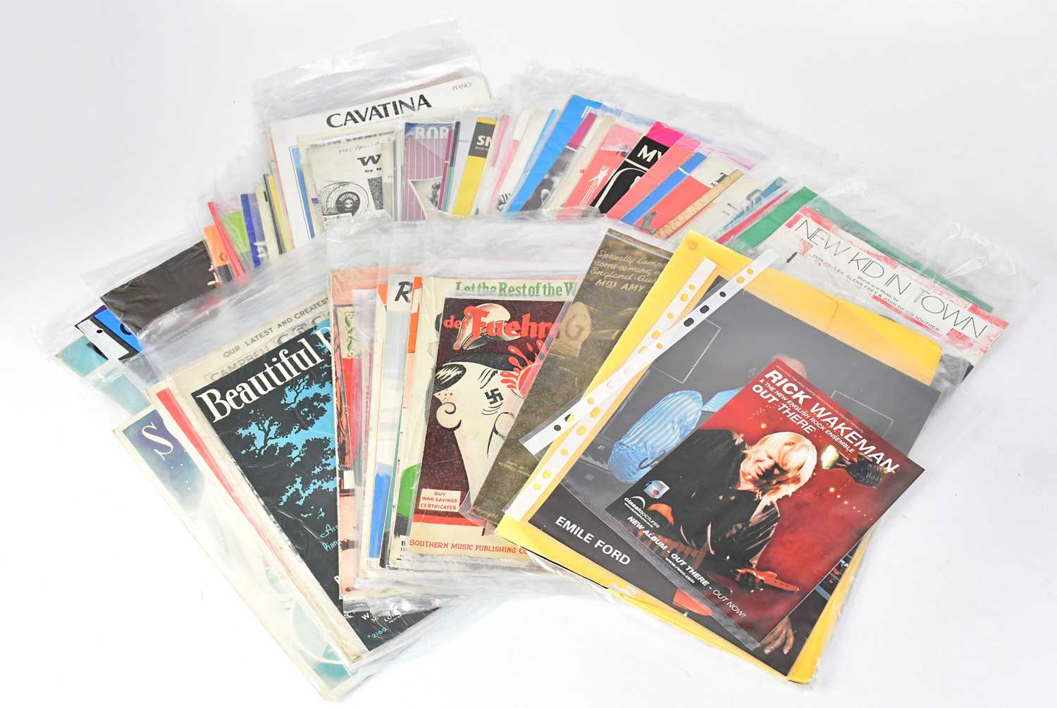 A quantity of sheet music to include The Beatles 'Yesterday', 'Let It Be', The Rolling Stones ' - Image 2 of 2