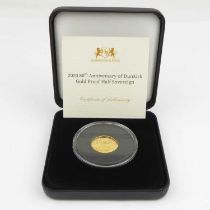 HARRINGTON & BYRNE; an Alderney 2020 80th Anniversary of Dunkirk proof half sovereign, limited