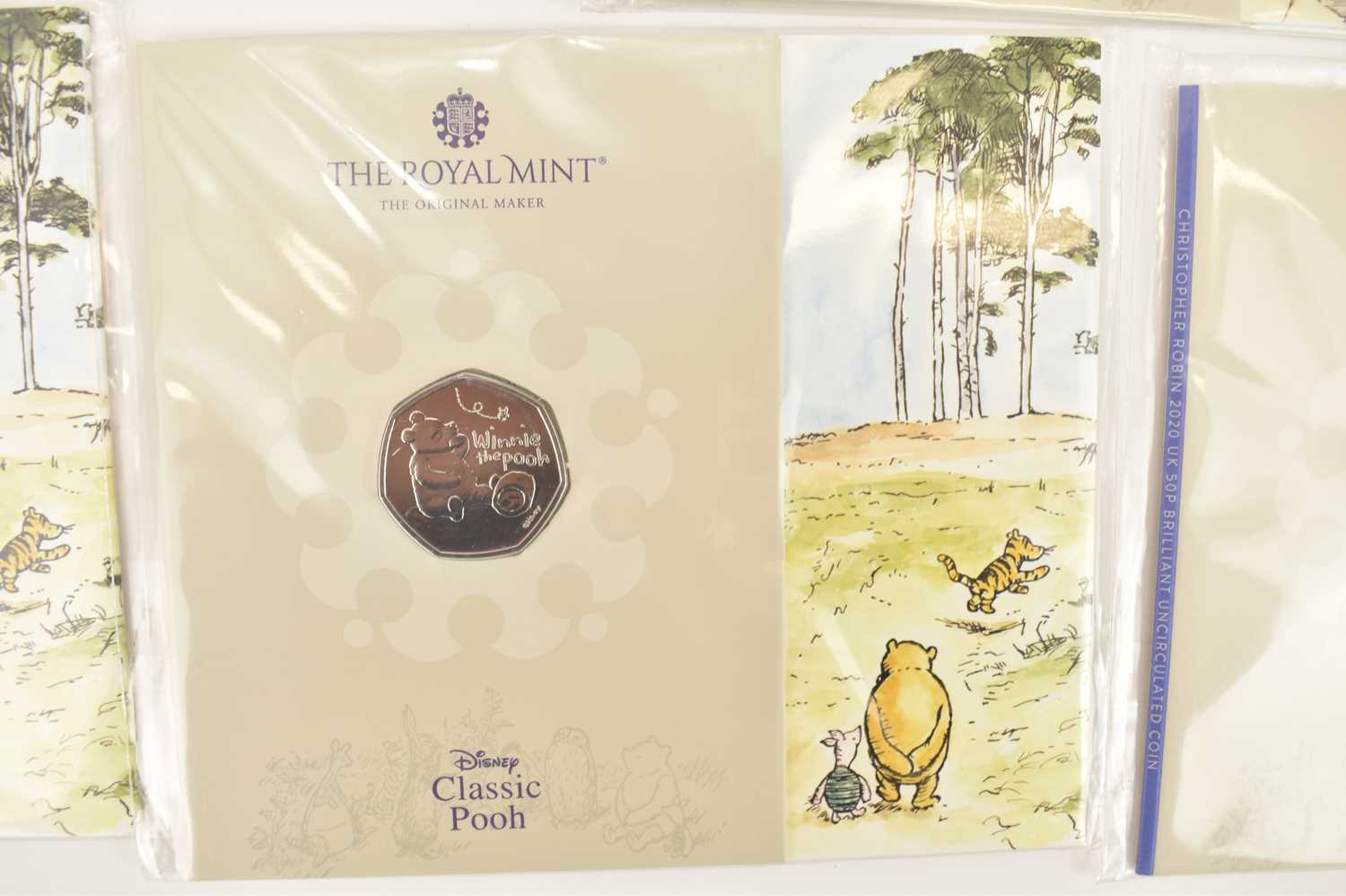 THE ROYAL MINT; 'Disney Winnie-the-Pooh Ninety-five Years' and 'Classic Pooh' twelve UK 50p - Image 3 of 7