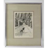 † HAROLD RILEY (1934-2023); a signed limited edition print, 'Street, Salford', no. 12/15, signed and