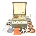 BRITISH FERROGRAPH RECORDER CO LTD; a model 422U reel-to-reel recorder in hard carry case, with