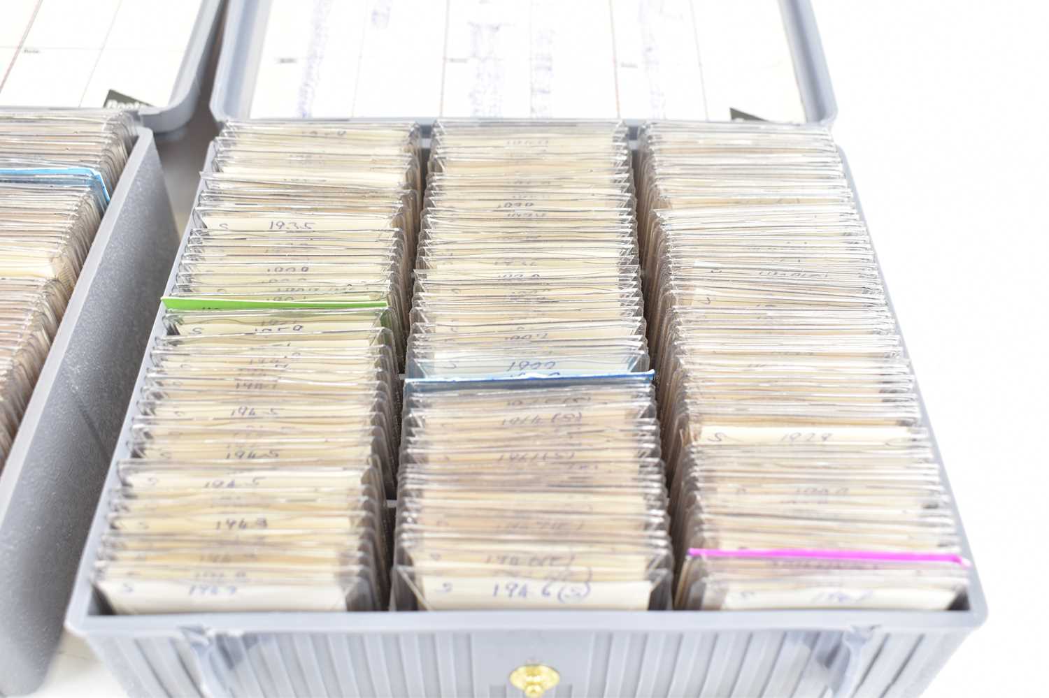 A gentleman's coin collection comprising UK decimal and pre-decimal coins, with some half-silver and - Image 4 of 6