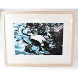 † MARION KARDASZ; silkscreen print, 'Eider', signed, limited edition no. 4/25, titled in pencil,