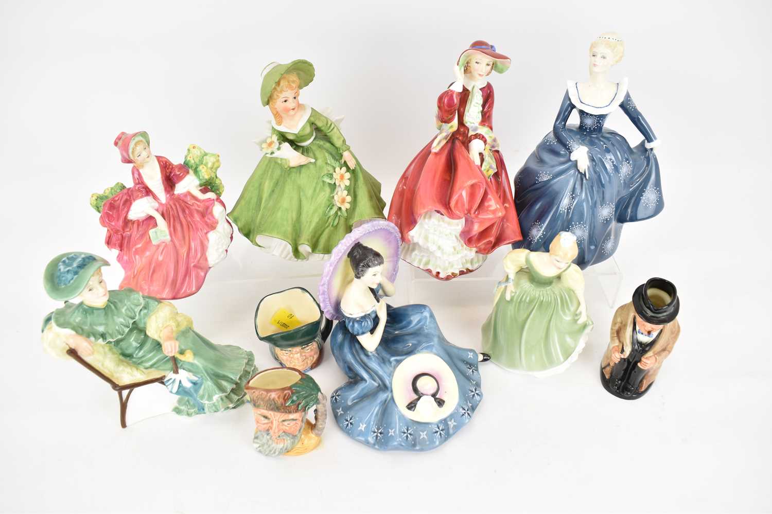 ROYAL DOULTON; a collection of porcelain figures comprising HN1936 'Top o' The Hill', HN2334 ' - Image 4 of 4