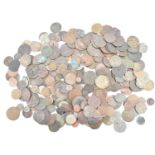 A good quantity of ancient and other coins, mostly copper, to include Roman, Greek and other World