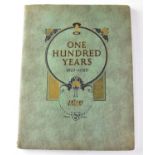 'One Hundred Years 1823-1923', a book detailing the history of Wilson Brothers Bobbin Co Ltd and